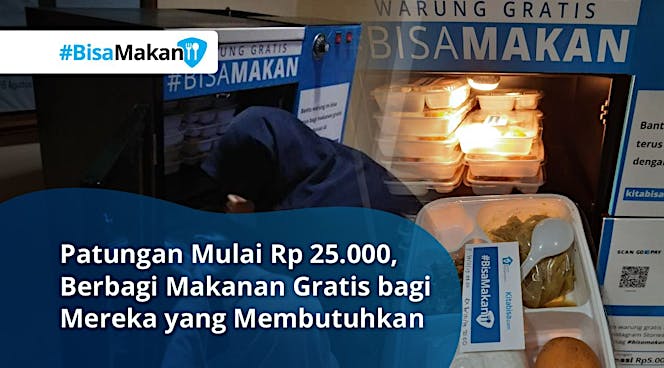 Berbagi Makanan Gratis Untuk Dhuafa