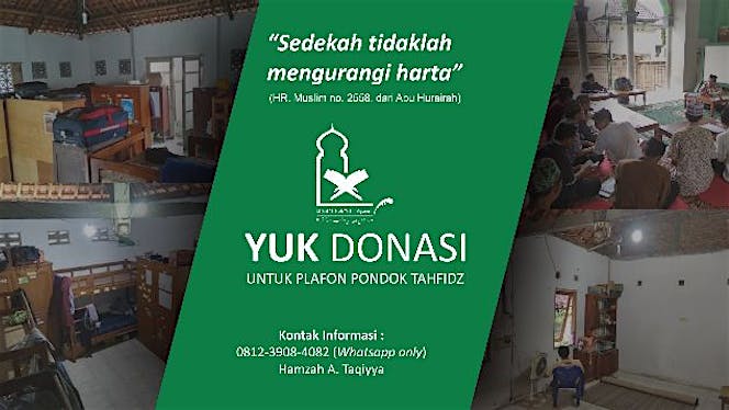 Plafon Untuk Penghafal Quran