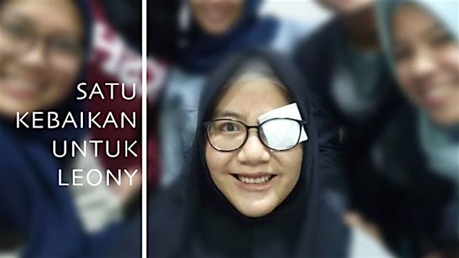 satu kebaikan untuk kesembuhan Leony