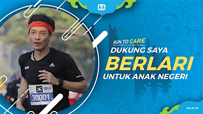 Susanto berlari 150KM untuk Mimpi Anak Indonesia