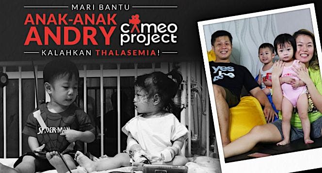 Bantu 2 Anak Andry CameoProject Lawan Thalasemia