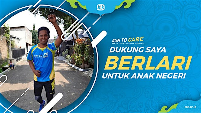 Banteng Berlari 150KM untuk Mimpi Anak Indonesia