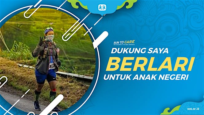 Andri berlari 150KM untuk Mimpi Anak Indonesia