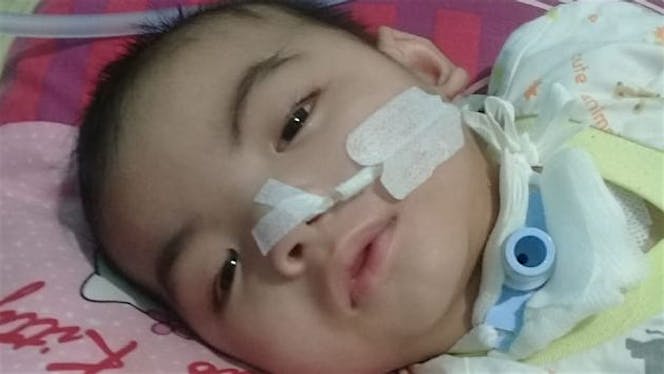 Bantu adik Anam melawan penyakit ditubuhnya