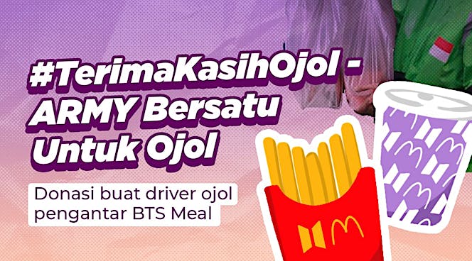 Dari ARMY Untuk Ojol