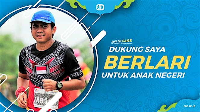 Taufiq berlari 150KM untuk Mimpi Anak Indonesia