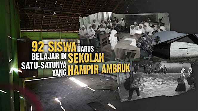 Bantu Renovasi Madrasah yang Hampir Roboh