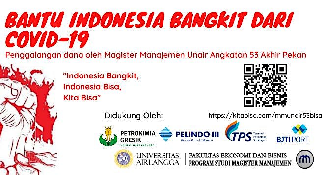 Bantu Indonesia Bangkit dari Covid by: MM Unair 53