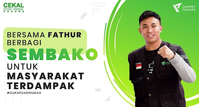 Sembako untuk Masyarakat Dhuafa Terdampak Corona