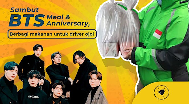 Sambut BTS Meal & BTS Anniv Dengan Berbagi