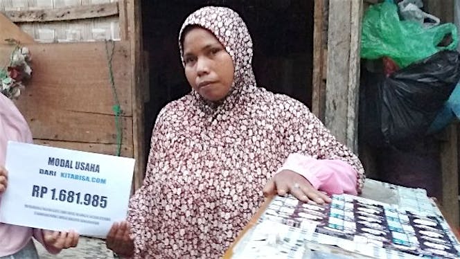 Dianggap Sampah. Ibu Siti ingin Serius Jualan ES