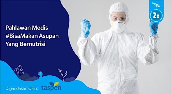 TASPEN Berbagi Makanan Berbuka untuk Tenaga Medis