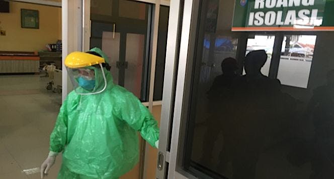 Bersama kita jaga para Staff Medis