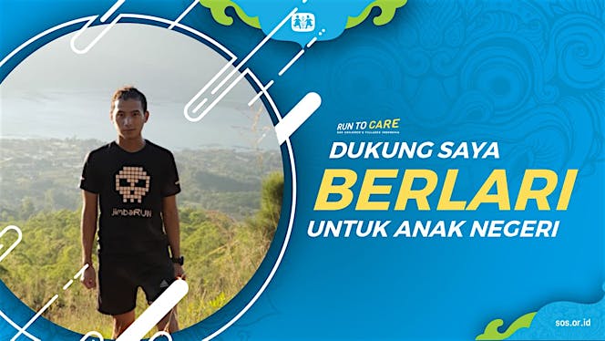 Geovanie berlari 150KM untuk Mimpi Anak Indonesia