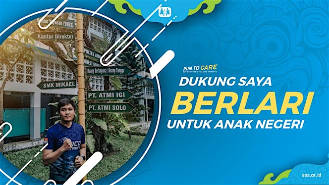Johan Ega Berlari 150KM untuk Mimpi Anak Indonesia