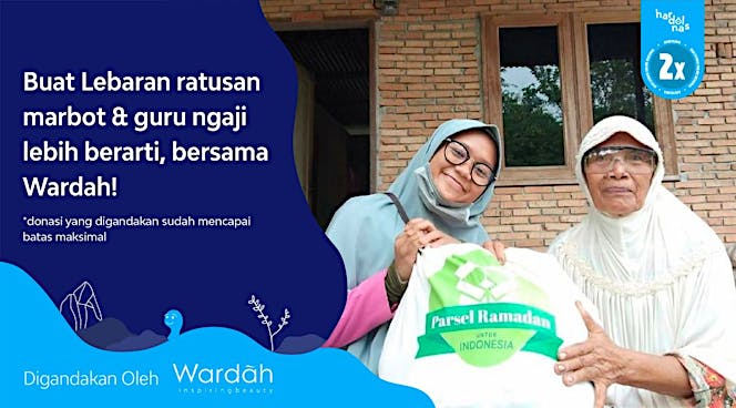 Patungan Hadiah Hari Raya Bersama Wardah