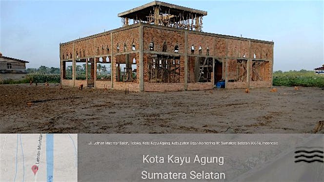 Galang dana untuk bangun masjid MUHAJJIRIN