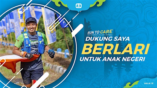 Dicky berlari 150KM untuk Mimpi Anak Indonesia