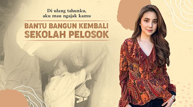 Ulang Tahun Chelsea Bantu Bangun Sekolah Pelosok