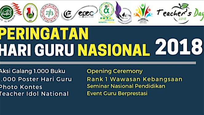 Klik Untuk Donasi Peringatan Hari Guru Nasional 2018 Klik Untuk Donasi Peringatan Hari Guru Nasional 2018
