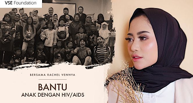 Bersama Rachel Vennya Bantu Anak dengan HIV/AIDS
