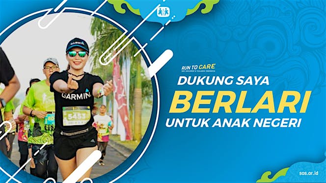Gladies berlari 150KM untuk Mimpi Anak Indonesia