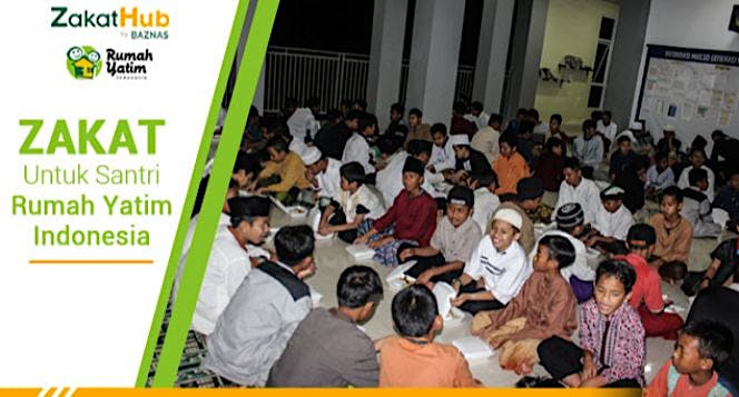 Zakat Untuk Santri Rumah Yatim Indonesia