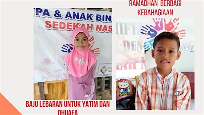 Baju Lebaran untuk Yatim