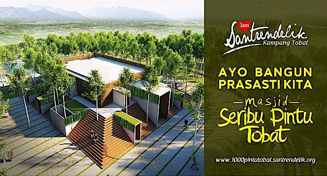 Bantu Kami Mewujudkan Masjid Seribu Pintu Tobat