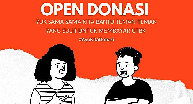 Bantu Pelajar Membayar Pendaftaran UTBK