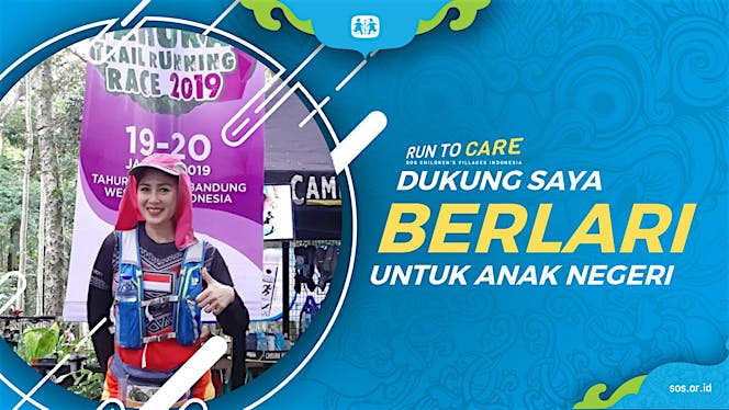 Meni berlari 150KM untuk Mimpi Anak Indonesia