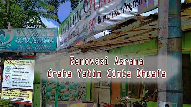 renovasi graha yatim cinta dhuafa
