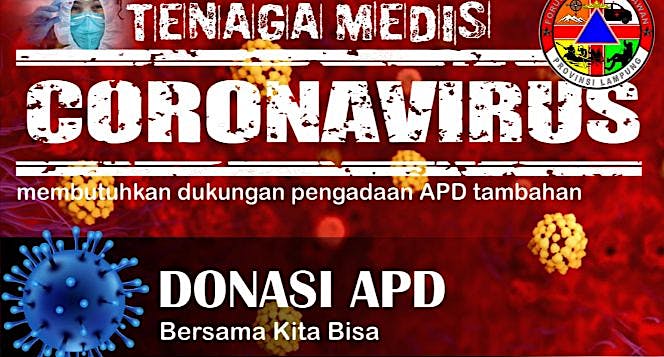 Bantu Tenaga Medis Lampung