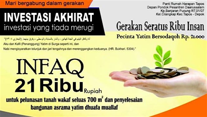 Wakaf Tanah untuk Pesantren Yatim Penghafal Qur'an