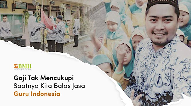 Guru Honorer dan Keluarga Bertahan dengan 500.000