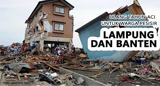 Bantu Korban Bencana di Banten dan Lampung