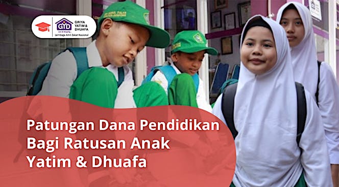 Patungan Biaya Pendidikan Untuk Yatim & Dhuafa