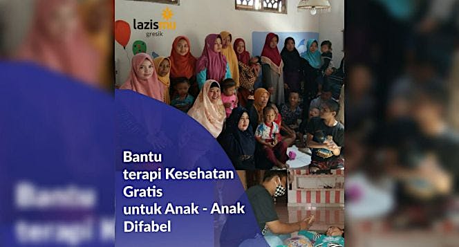 Bantu Sanggar Al Ikhlas untuk Terapi Difabel