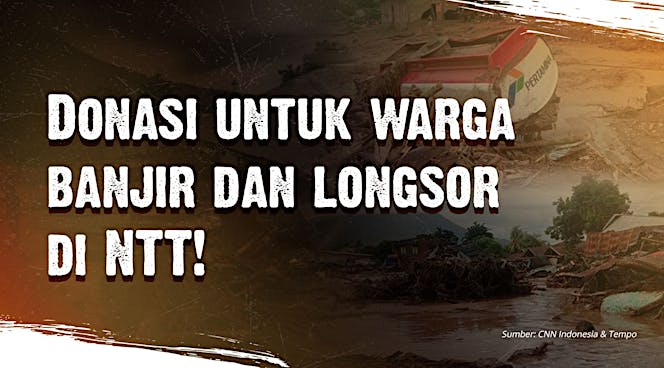 Kunto Aji untuk korban bencana Nusa Tenggara Timur