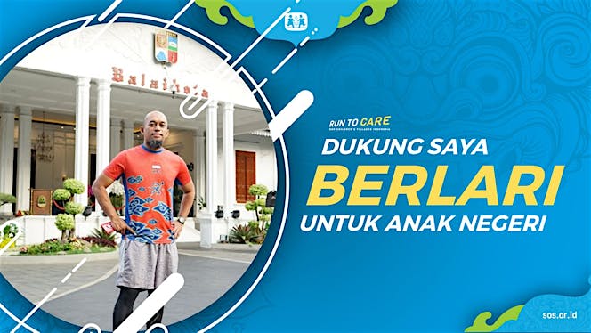 Hendro W berlari 150KM untuk Mimpi Anak Indonesia