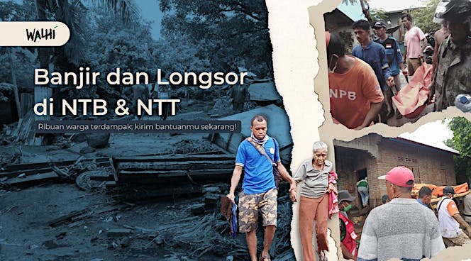 Bantu Korban Bencana Ekologis di NTB & NTT