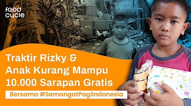 #SemangatPagiIndonesia Bagi Sarapan untuk Dhuafa