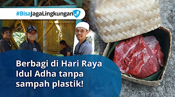 Kurangi Sampah Plastik, Sekaligus Berbagi