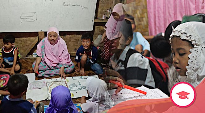 Saung Belajar untuk Anak di Pelosok Banten