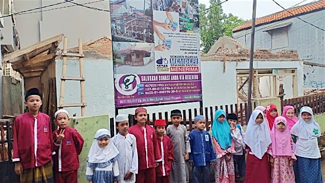 Renovasi Asrama Yatim Al Anshor Tidak Layak Huni