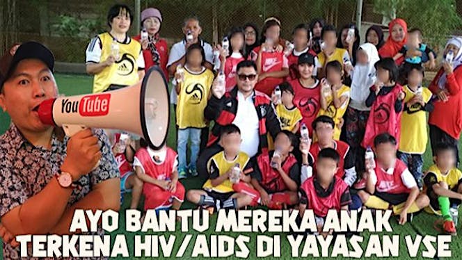 Bantu Yayasan Anak Kecil Terkena HIV dan AIDS
