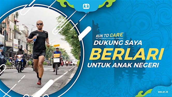 Arif Adi berlari 150KM untuk Mimpi Anak Indonesia