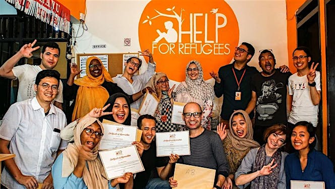 Bantu Sekolah Pengungsi Help for Refugees Jakarta