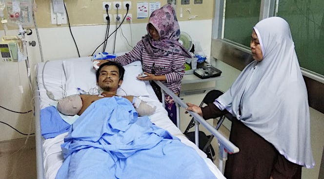 Bantu Pak Ridwan Kembali Sembuh