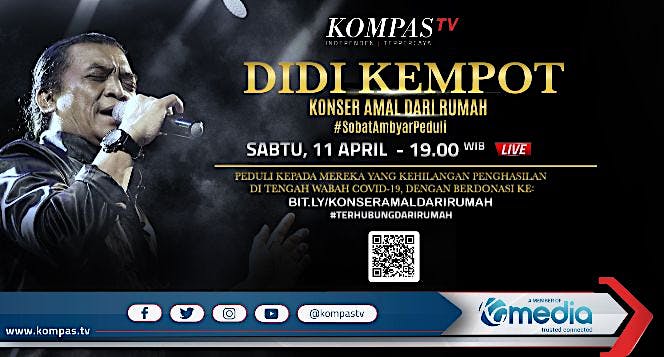Konser Amal dari Rumah